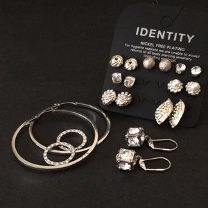 9 Sets of Fashion Earrings